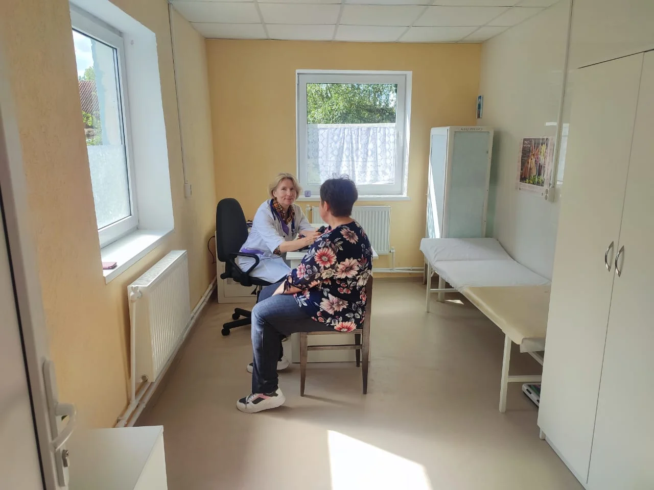 Под Краснознаменском продолжают работу отремонтированные ФАПы